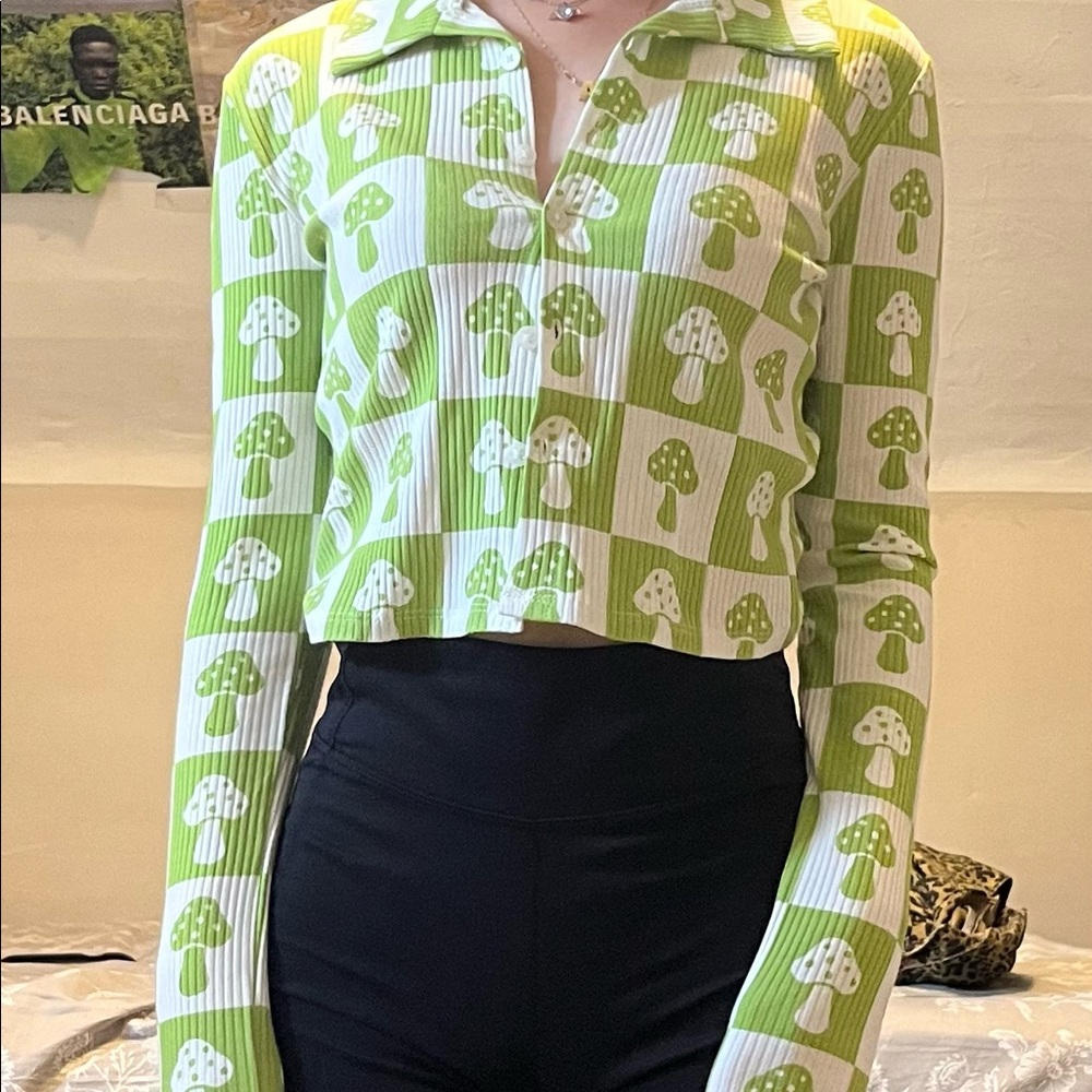 mushroom shirt